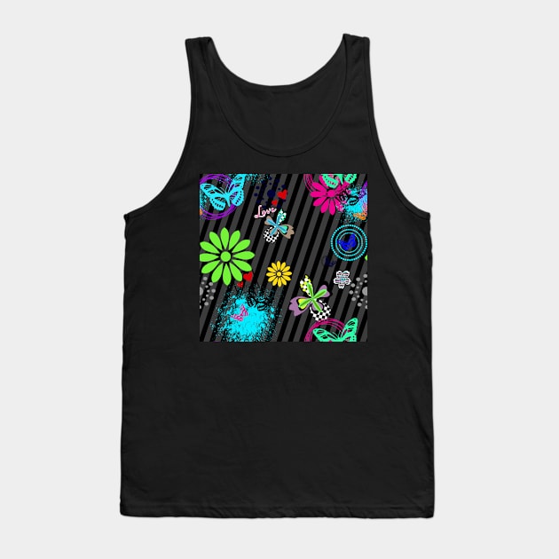 Colorful pattern Tank Top by ilhnklv